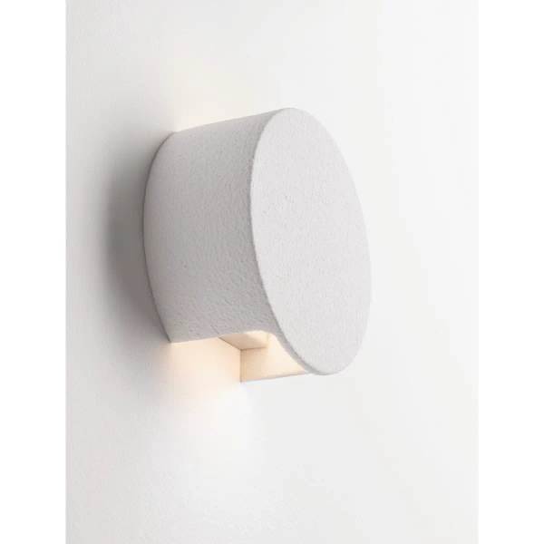 Minimalistyczne oczko ścienne SALDORA LE45570 biała