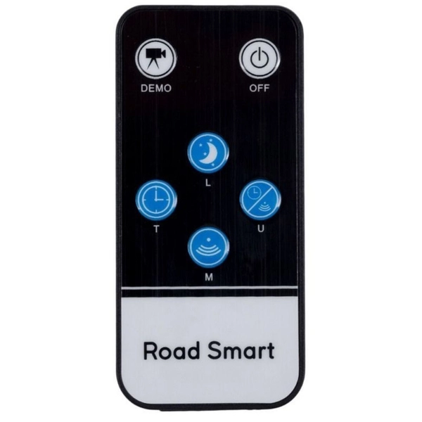 Lampa uliczna z pilotem LS12CW Greenie LED 12W 5500-6500K IP65 srebrna