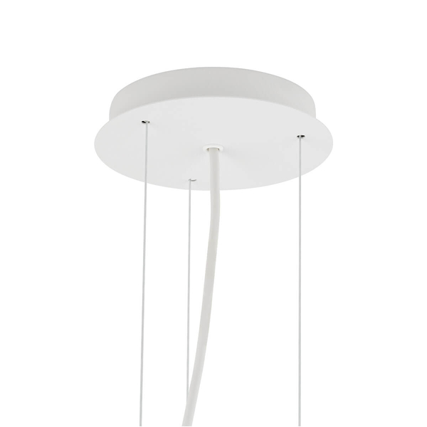 Lampa zwisająca do salonu Satellite 11228 Nowodvorski metalowa biała