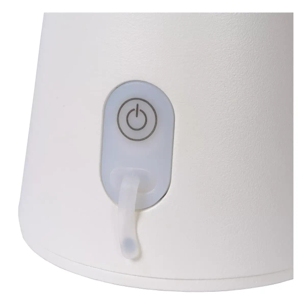Stołowa lampka zewnętrzna DONNA 27500/02/31 Lucide LED 2W 2700K IP54 biała