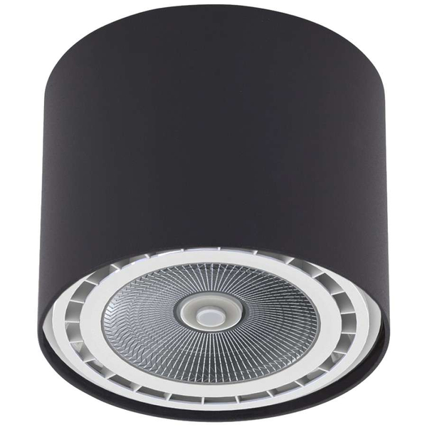Okrągła LAMPA sufitowa BIT 9486 Nowodvorski metalowa downlight tuba grafitowa