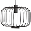 LAMPA wisząca ALLAN 6941 Nowodvorski metalowa OPRAWA industrialny zwis klatka czarna