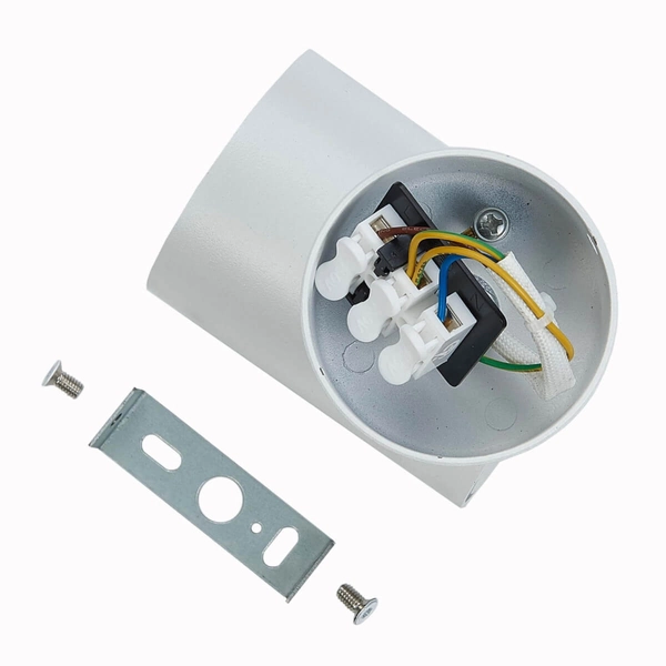 Spot LAMPA sufitowa SNOW LP-731/1W WH Light Prestige regulowana OPRAWA reflektorek metalowa tuba biała