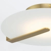 Naścienna lampa salonowa Nuvola QN-NUVOLA-F-M-BG LED 18W 3000K złota biała