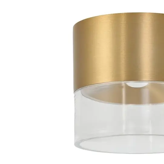 Nasufitowa lampa do salonu LIMAN AZ6549 LED 6W CCT złota