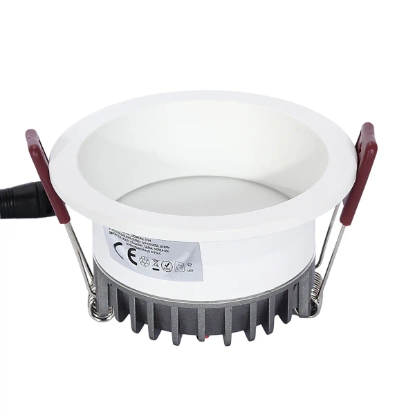 Wpuszczana oprawa okrągła 1388 LED 6W 4000K do łazienki IP44 biała