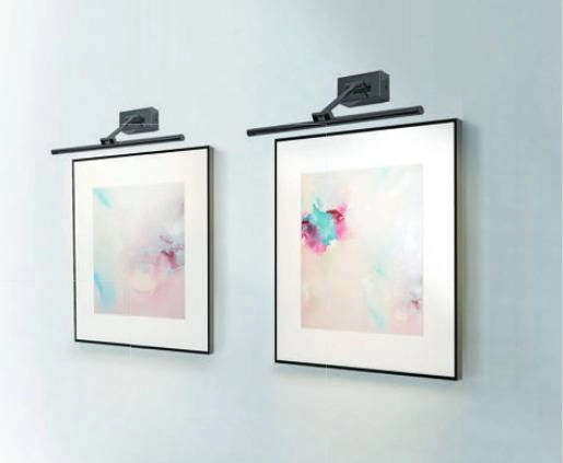 Minimalistyczna lampa ścienna Davinci LED 10W czarna