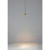 Szklana wisząca lampa Ojo MSE1501100311 Moosee LED 7W 3000K złota