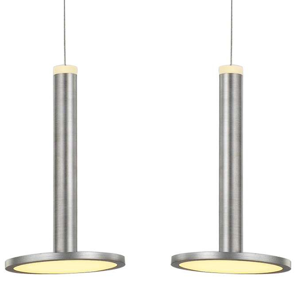 LAMPA wisząca OLIVIER MD17033012-4B S.NICK Italux listwa OPRAWA metalowa LED 60W 3000K zwis spodki nikiel
