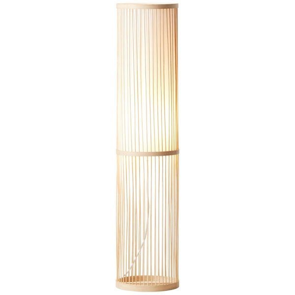 Bambusowa lampa podłogowa Nori 92771/09 tuba naturalna
