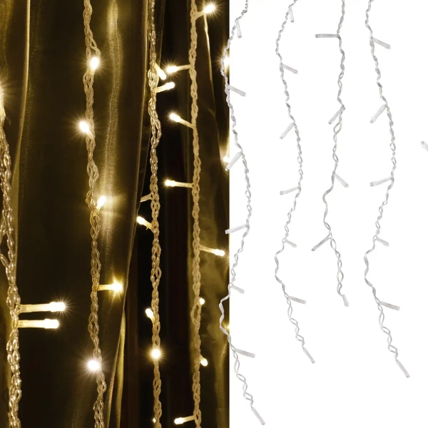 Kurtyna świetlna Estella 325136 LED 1W 2700K przezroczysta
