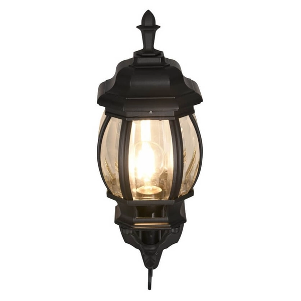 Loftowa lampa elewacyjna Elvo 206967132 do ogrodu IP23 czarna