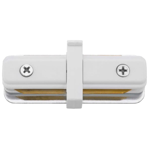 Wewnętrzny I-ŁĄCZNIK szynoprzewodu PROFILE STRAIGHT CONNECTOR 9454 Nowodvorski do 1-fazowej szyny natynkowej 230V biały