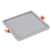 Kwadratowa lampa podtynkowa Slim LED 12W 4000K do łazienki biały