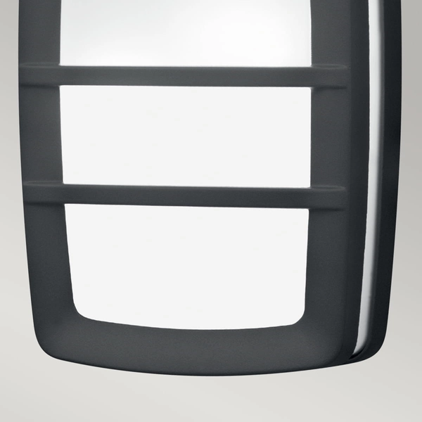 Minimalistyczny kinkiet ogrodowy SVEN-1W Elstead IP54 ramka grafit