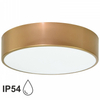 Lampa sufitowa 137623600158 okrągły zewnętrzny z sensorem ruchu złoty