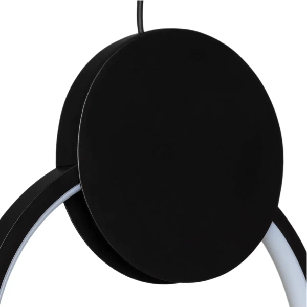 Wisząca lampa pierścień Totti ABR-LWTIT-C LED 10W 3000K na przedpokój czarna