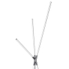 Podłogowa lampa Lautaro 1005 Zumaline LED 24W 3000K czarna biała