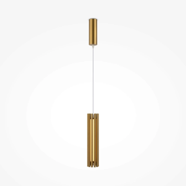 Lampa salonowa wisząca Sonata MOD410PL-L12BS3K LED 12W 3000K mosiądz