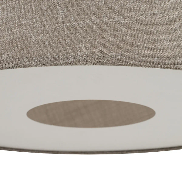 Minimalistyczna lampa wisząca tuba TUTOIA 11682 beżowa