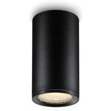 Ogrodowa lampa sufitowa Leja 818301203 Elkim LED 5W 4000K downlight IP65 czarna