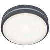 Zewnętrzna LAMPA sufitowa HAMBURG 8847 Rabalux okrągła OPRAWA elewacyjna LED 10W 4000K kinkiet outdoor IP44 grafitowy biały