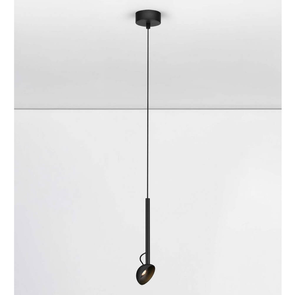 Zwisająca lampa do salonu ACHACACHI LE44757 LED 4W 3000K czarny