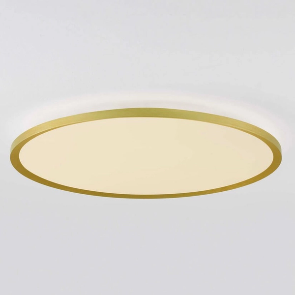 Okrągła lampa ściemnialna ANTONIO LE44887 LED 55W 3000K sufitowa złoty