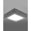 Betonowy plafon kuchenny SL.0995 LED 18W kwadratowa lampa sufitowa