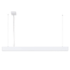 Liniowa lampa wisząca Traversi PRD-5470-114-WH-830-PN Italux LED 35W 3000K biała