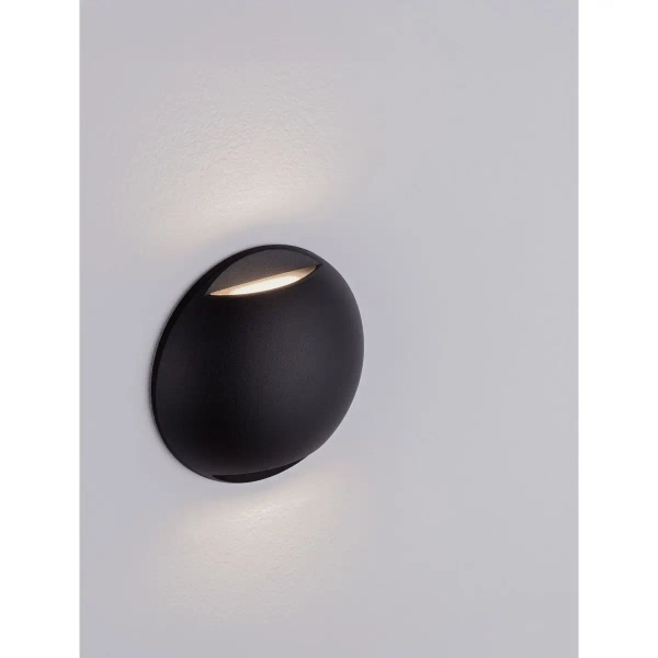 Tarasowa lampa ścienna DONVELA LE75305 LED 4W 3000K IP65 czarna