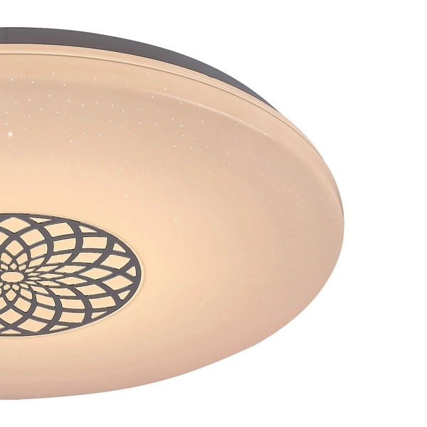 Sypialniana lampa sufitowa Ophelia 5364 LED 24W 3000-6500K pilot chrom