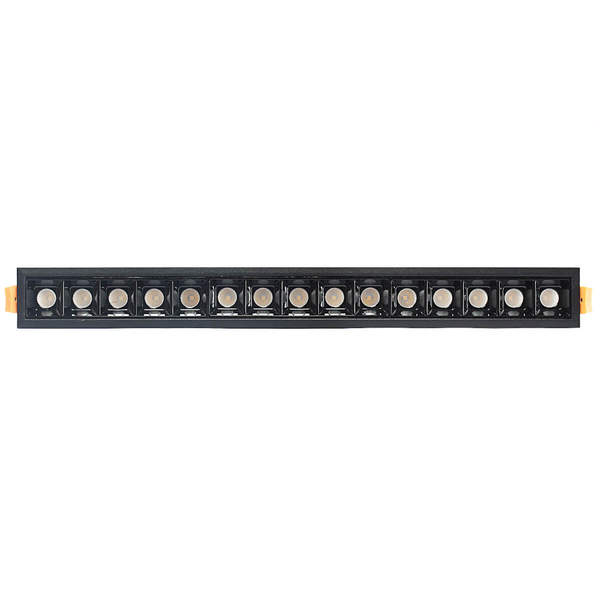 Lampa podsufitowa 590 Domeno LED 30W 3000K metalowa czarna