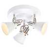 Industrialna LAMPA sufitowa ALTON 107855 Markslojd regulowana OPRAWA metalowy kinkiet reflektorki białe