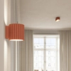 Sufitowa lampa AURA SL.1827 brzoskwiniowa 1xGx53 ryfel tubka metalowa