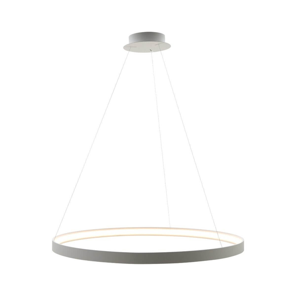 Wisząca lampa ring CIRLCE LA0717/1-WH LED 70W 3000K do jadalni biały