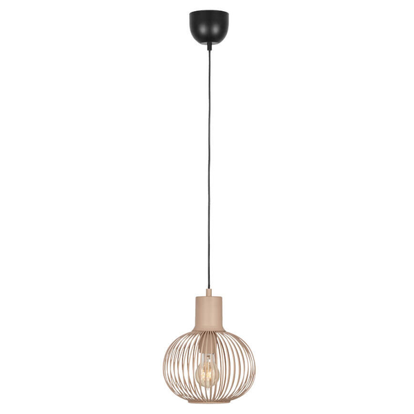 Zwisająca lampa jadalniana GILA 365700166 Trio druciak beżowy