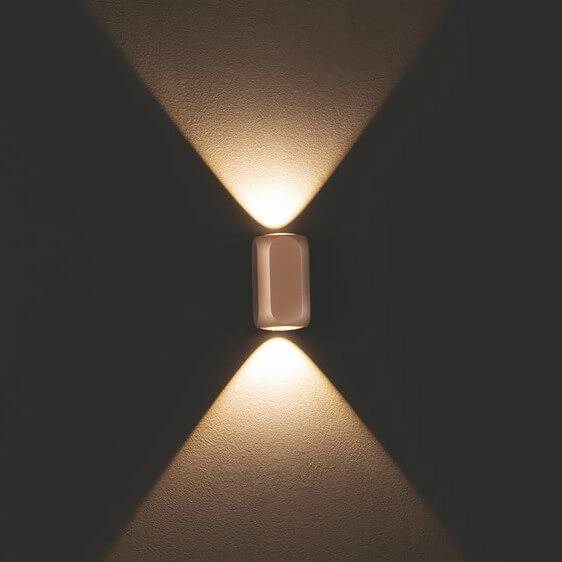 Ścienna lampa góra-dół YAGUARU LE44765 LED 8W 3000K metalowy złoty