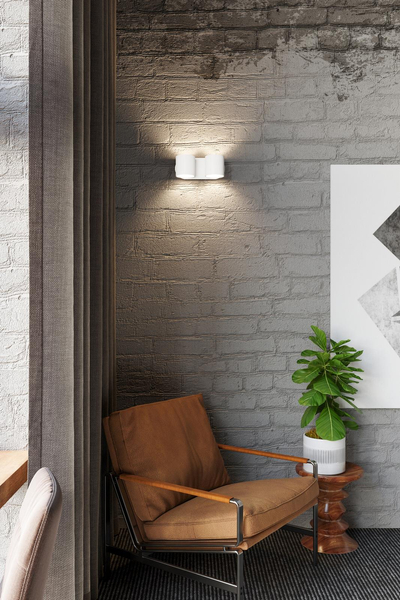 Kinkiet LAMPA ścienna SL.0659 metalowa OPRAWA tuby białe