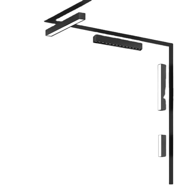Oprawa szynowa Magneto Abigali LWQ-M07S LED 24W ściemnialna czarna 