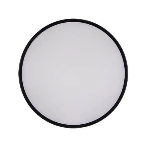 LAMPA sufitowa TOTEM LED C 03926 Ideus okrągła OPRAWA plafon LED 16W 4000K metalowy czarny