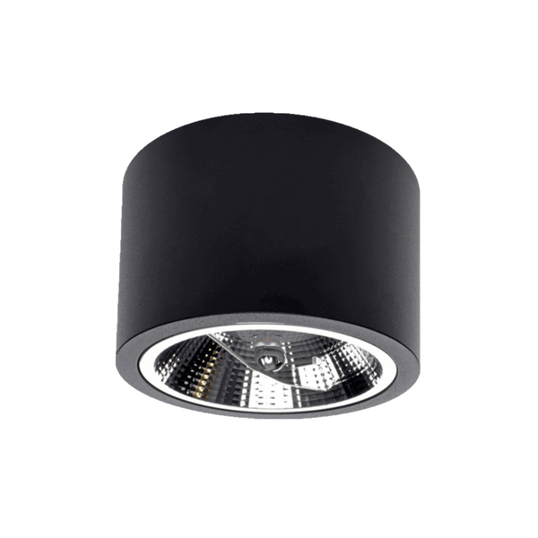 Spot lampa sufitowa CAMINO LP-1101/1SM BK Light Prestige metalowa oprawa plafoniera downlight tuba czarna