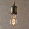 Żarówka bańka filament Spiral 107773 LED 4W 2200K przezroczysta
