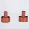 Podwójna wisząca lampa Rif 2 41157 do przedpokoju metalowa ceglana