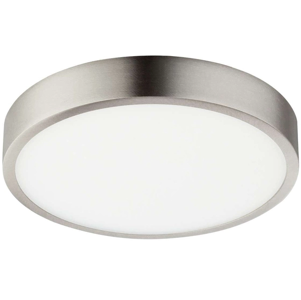 LAMPA sufitowa VITOS 12366-22 Globo metalowa OPRAWA okrągła LED 22W 4000K plafon nikiel