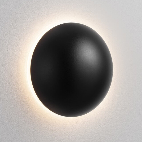 Ścienna lampa do przedpokoju MOXOS LE44372 LED 3W 3000K ball czarna