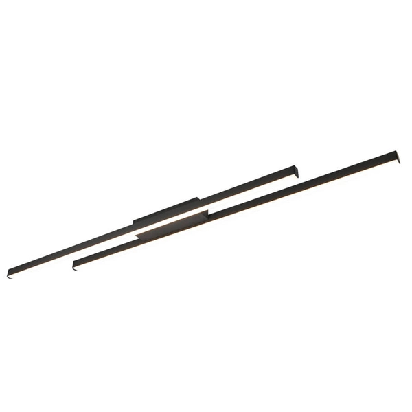 Plafon listwa Odio R67882132 RL Light LED 22W 3000K metalowa czarna