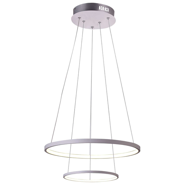 Wisząca lampa LUNE 32-64769 futurystyczna zwis LED 40W 4000K rings chrom