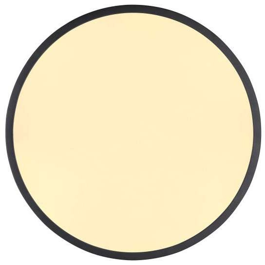 Lampa sufitowa LUCENA 12368-30 okrągła metalowa LED 28W 4000K plafon czarny