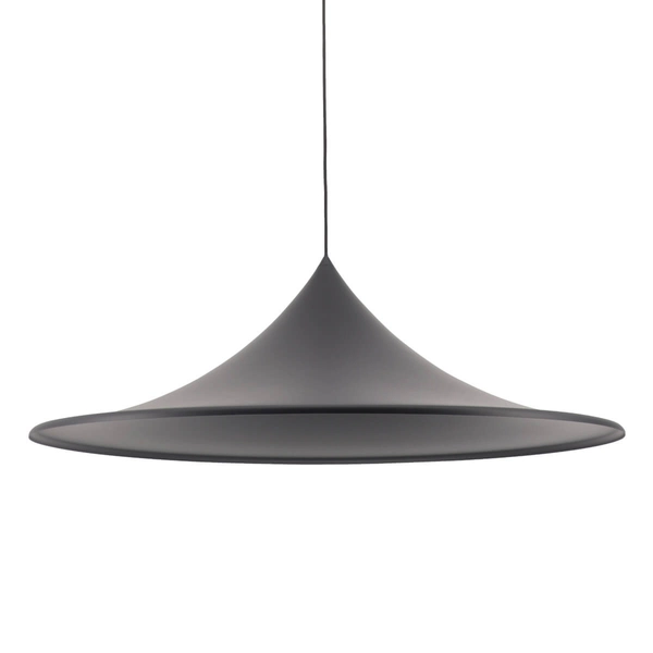 Stożkowa lampa wisząca KELDAN AZ5904 Azzardo salonowa nad wyspę czarna